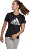 ADIDAS W BL T-Shirt Damen BLACK/WHITE M Produktbild-Vorschau 2