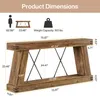Stół konsolowy Tribesigns, 180 cm stół konsolowy w stylu Podgląd zdjęcia produktu 2