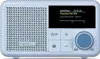 A light blue Medion DAB radio is shown from the front on a white background. Náhled obrázku produktu