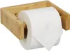 Porte-papier toilette Relaxdays en bambou, porte-papier Voir les images du produit 1