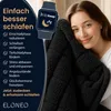 ELONEO Gewichtsdecke Fleece, Sherpa, Kuscheldecke mit Produktbild-Vorschau 3