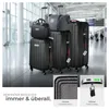 tectake® Hartschalenkoffer-Set Cleo 19-teilig, Hartschalen Produktbild-Vorschau 3