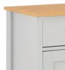 vidaXL Príborník Grey Príborník Grey 79 x 35 x 81 cm Náhľad obrázku produktu 6