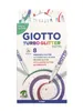 8 Giotto Turbo Glitter Pastel Fasermaler Voir les images du produit 2