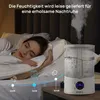 KNKA Luftbefeuchter Schlafzimmer, 4L Top-Fill Humidifier Produktbild-Vorschau 3