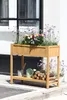 Jardiniere Strend Pro Garden, 89x33x76 cm, avec etagere Voir les images du produit 2