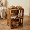Dřevěná bedna s plameny 40x30x25cm - bedna na ovoce, Náhled obrázku produktu 6