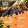 CASARIA® Pavillon Pop-Up 3x3m inkl. 4x Seitenteile Produktbild-Vorschau 7