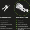 Bold Elite Smart Lock Cylinder SX45 Silber Produktbild-Vorschau 5