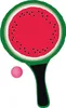 Beachball Set Lolly Donut Melone 3 Teile 3fach sortiert Produktbild-Vorschau 1