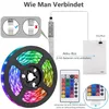 5m 300Leds a batteria striscia LED RGB retroilluminazione Anteprima dell’immagine prodotto 3
