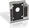AISENS A129-0151, Laptop-HDD/SSD-Caddy, Schwarz, Silber, Produktbild-Vorschau 1