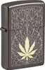 Zzapalovač ZIPPO BLACK ICE CANNABIS DESIGN 60006381 Náhľad obrázku produktu 2