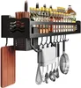 Gewürzregal Ohne Bohren Gewürzregal Wand Hängend Spice Rack Produktbild-Vorschau 1