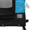 vidaXL Cani da Rimorchio per Biciclette Tessuto Oxford Blu Anteprima dell’immagine prodotto 10