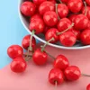 50er Set Künstliche Kirschen – Niedliche Deko-Früchte für Produktbild-Vorschau 1