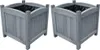vidaXL Garten-Hochbeete 2 Stk. 30x30x30 cm Massivholz Tanne Produktbild-Vorschau 4