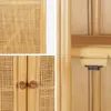 sweeek - Kinderkleiderschrank Bohème aus natürlichem Rattan Produktbild-Vorschau 4