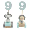 Bieco treno di compleanno in legno - look scandi 0-99 anni Anteprima dell’immagine prodotto 12