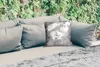 MuchoWow® Outdoor Kissen - Blumen - Stillleben - Aquarell - Produktbild-Vorschau 2