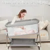 Babybett 6-stufig verstellbares Beistellbett Stubenwagen Produktbild-Vorschau 4