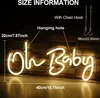 Oh Baby neon światło dekoracyjne światła neon znak neon Podgląd zdjęcia produktu 4