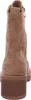 A rear view of a beige boot. Produktbild-Vorschau