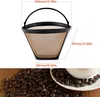 2 Stück Kaffeefilter Größe 4 Edelstahl Wiederverwendbar Produktbild-Vorschau 2