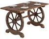 Outsunny Gartentisch Balkontisch Holztisch Terrasse Produktbild-Vorschau 1