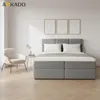 Boxspringová postel - 180x200 - Šedá - Úložný prostor - Náhled obrázku produktu 8