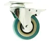 Lenkrolle 100mm Apparaterolle Vollgummi Bremse Stopper Produktbild-Vorschau 5