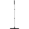 Bodenabzieher mit Stil 140 cm Edelstahl Schwarz 45 cm Produktbild-Vorschau 1