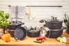 Ein elegantes Topfset in wunderschönem Schwarz, erhältlich Produktbild-Vorschau 3