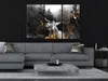 Vlies Leinwandbild - King of the Woods (3 Parts) 90x60 cm Produktbild-Vorschau 2