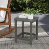 Outsunny Gartentisch 48 x 37 x 46 cm, Wetterfest Produktbild-Vorschau 2