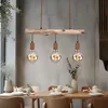 Hängeleuchte, Balken natur, Kabel, rost, L 60 cm Produktbild-Vorschau 3