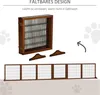 PawHut barrière de sécurité chien 6 pièces, 432 x 70 cm Voir les images du produit 6
