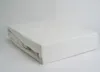 A folded white fitted sheet on a white background. Produktbild-Vorschau