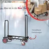 Pyle Kompaktowy składany regulowany wózek na sprzęt, Podgląd zdjęcia produktu 8