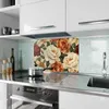 Küchenrückwand Spritzschutz Glas mit Motiv Blumenpracht 40 Produktbild-Vorschau 2