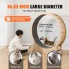 SucceBuy Roue d'exercice en bois pour chats, grand tapis Voir les images du produit 4