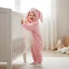 Pigiama Costume Onesie Travestimento Coniglietto Rosa 90: Anteprima dell’immagine prodotto 6