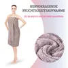 Kilt do sauny dla kobiet „Puszysty” – brązowy – 80 x 145 Podgląd zdjęcia produktu 5