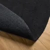 Teppich HUARTE Kurzflor Weich und Waschbar Schwarz Ø 160 cm Produktbild-Vorschau 5