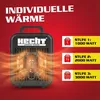 HECHT 3500 Heizlüfter energiesparend | 3000 W | 3-Stufig | Produktbild-Vorschau 5