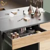 Schminktisch Livinity Imola Anthrazit/Goldkraft Eiche 90 cm Produktbild-Vorschau 6