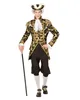 Gold-schwarzer venezianischer Militärfrack für Fasching & Produktbild-Vorschau 4