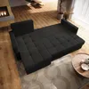Masseno Ecksofa NIDA mit Schlaffunktion L-Form, Sofa mit Produktbild-Vorschau 4