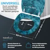 SANILO® WC-Sitz mit Absenkautomatik und Schnellverschluss Produktbild-Vorschau 5