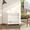 vidaXL Sideboard Blanc 70x40,5x75 cm Bois composite Voir les images du produit 3